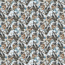 Lt. Blue | Blue Autumn - Fabric Bash