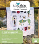 Machine Embroidery In the Wings Quilt Projects - Fabric Bash