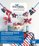 Machine Embroidery Let Freedom Reign Projects - Fabric Bash