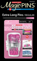 Magic Pins Extra Long Regular 50pc - Fabric Bash