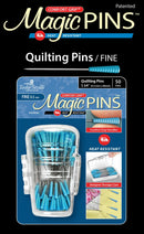 Magic Pins Quilting Fine 50pc - Fabric Bash
