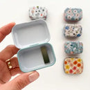 Magnetic Needle Tin, Floral Needle Case, Needle Keeper - Fabric Bash