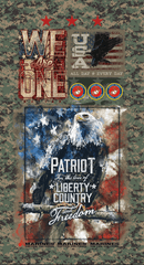Marines Triptych Quilt Kit - Fabric Bash
