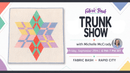 Michelle McCrady from Sew Cozy Studios Quiltworx Trunk Show Rapid City - Fabric Bash