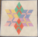 Michelle McGrady from Sew Cozy - Woven Ribbon Star Table Topper Class - Rapid City, SD - Fabric Bash
