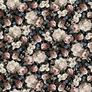 Midnight Floral - Black/Neutral 108 - Fabric Bash