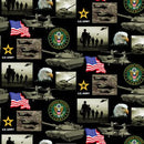 Military Army Cotton - Fabric Bash