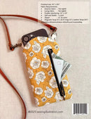 Minki Kim Slim Phone Crossbody Bag Pattern - Fabric Bash