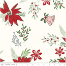 Mistletoe & Holly Floral Cloud - 108" - Fabric Bash