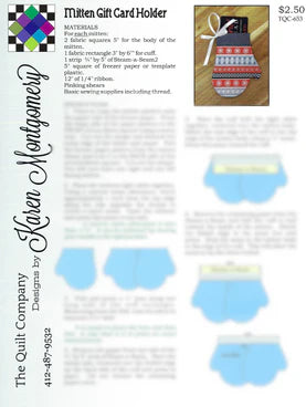 Mitten Gift Card Holder