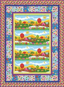 Monster's Day Out Quilt Kit - Fabric Bash
