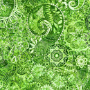 MYSTIQUE MOSS-WIDE - Fabric Bash