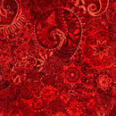 MYSTIQUE RED-WIDE - Fabric Bash