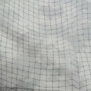 Nebraska Husker Volleyball NIFS -Quilting Fabric - Grey Net - Fabric Bash