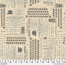 Neutral - Typewriter || Tim Holtz Palette Neutral - Fabric Bash