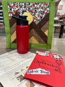 NIFS - Water Bottle - Quilt Across Nebraska Sept 2026 - Fabric Bash