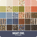 Night Owl Charm Pack - Fabric Bash