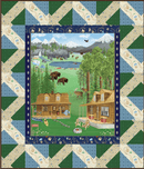 Open Country - Explore more quilt kit - Fabric Bash