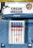 ORGAN Brand Jean Size 90/14 Needles - Fabric Bash