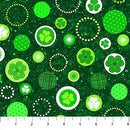 Paddy's Parade - Circles and Clovers - Fabric Bash