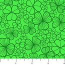 Paddy's Parade - Clover Outlines - Fabric Bash