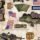 Patriot - Army Allover - Tan - Fabric Bash