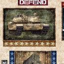 Patriot - Marines Patch - Tan - Fabric Bash