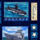 Patriot - Navy Patch - Navy - Fabric Bash