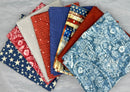 Patriotic Fat Quarter Bundle - Fabric Bash