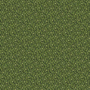 Paula's New Companions - Flower Vine Green - Fabric Bash