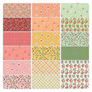 Peaches & Cream – Precut Fabric – 10" x 10" Squares - Fabric Bash