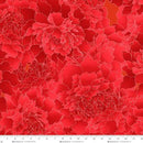 Peony Paradise - Flame 118" - Fabric Bash