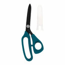 Perfect Scissors Dark Teal 8-1/2in Bent Handle Micro-Serrated Non-Slip Blade - Fabric Bash