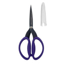 Perfect Scissors Purple 7-3/4in Large Micro-Serrated Non-Slip Blade - Fabric Bash