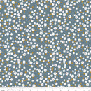 Petals & Hazel - Quilting Cotton Fabric - Blossoms - Blue - Fabric Bash