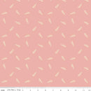 Petals & Hazel - Quilting Cotton Fabric - Toss - Coral - Fabric Bash