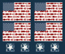 Pieces of America - Patriotic Panel - Fabric Bash