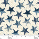 Pieces of America - Stars on Cream - Fabric Bash