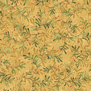 Pine Boughs Gold 108" - Fabric Bash