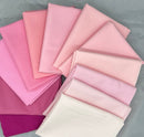 Pinks Fat Quarter Bundle - Fabric Bash