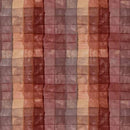 Pixels Plaid Brown 108" Wide 3-Yard Cut - Fabric Bash