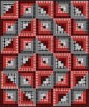 Plaid Point Quilt Kit - Fabric Bash