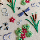 Pond Life Embroidery Kit - Fabric Bash
