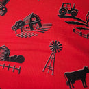 Pre-Order NIFS Shop Hop Red - Fabric Bash