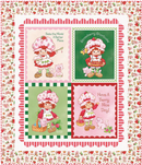 Pre-Order Strawberry Shortcake™ Panel Quilt Kit - Fabric Bash