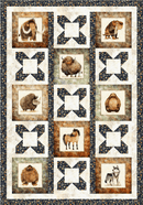PRE-ORDER - Terrors of the Pleistocene - Quilt Kit - Fabric Bash