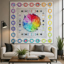 Prismatica – Hue & Gemini Quilt Kit – 70" x 70" - Fabric Bash