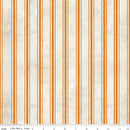 Pumpkin Patch - Terrifying Ticking - Orange - Fabric Bash