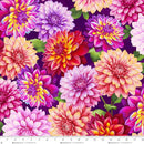 Purple | Blissful Blooms Minky - Fabric Bash