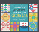 Quilters New Perpetual Block-a-Day Calendar - Fabric Bash
